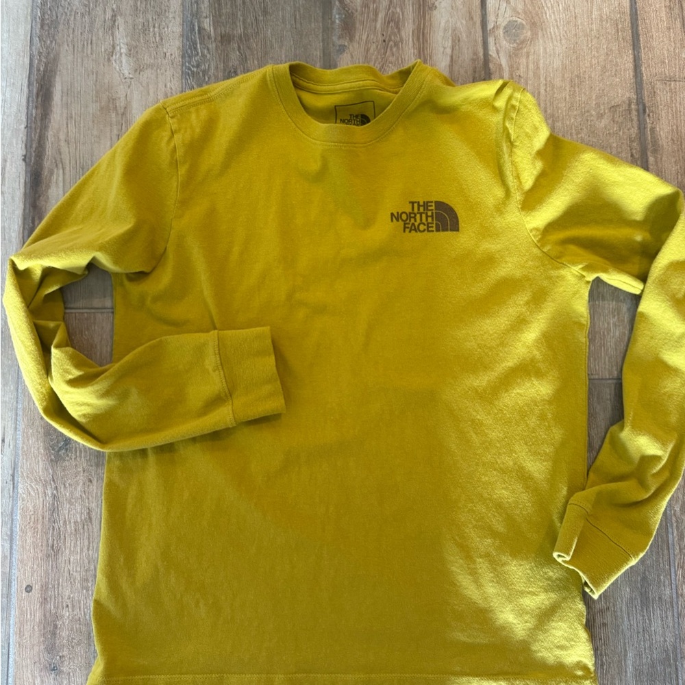 The North Face Yellow Long Sleeve Shirt